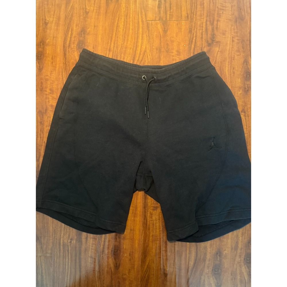Air JordanBasketball Sports Knit Shorts Black Men's Size XL 884279-013